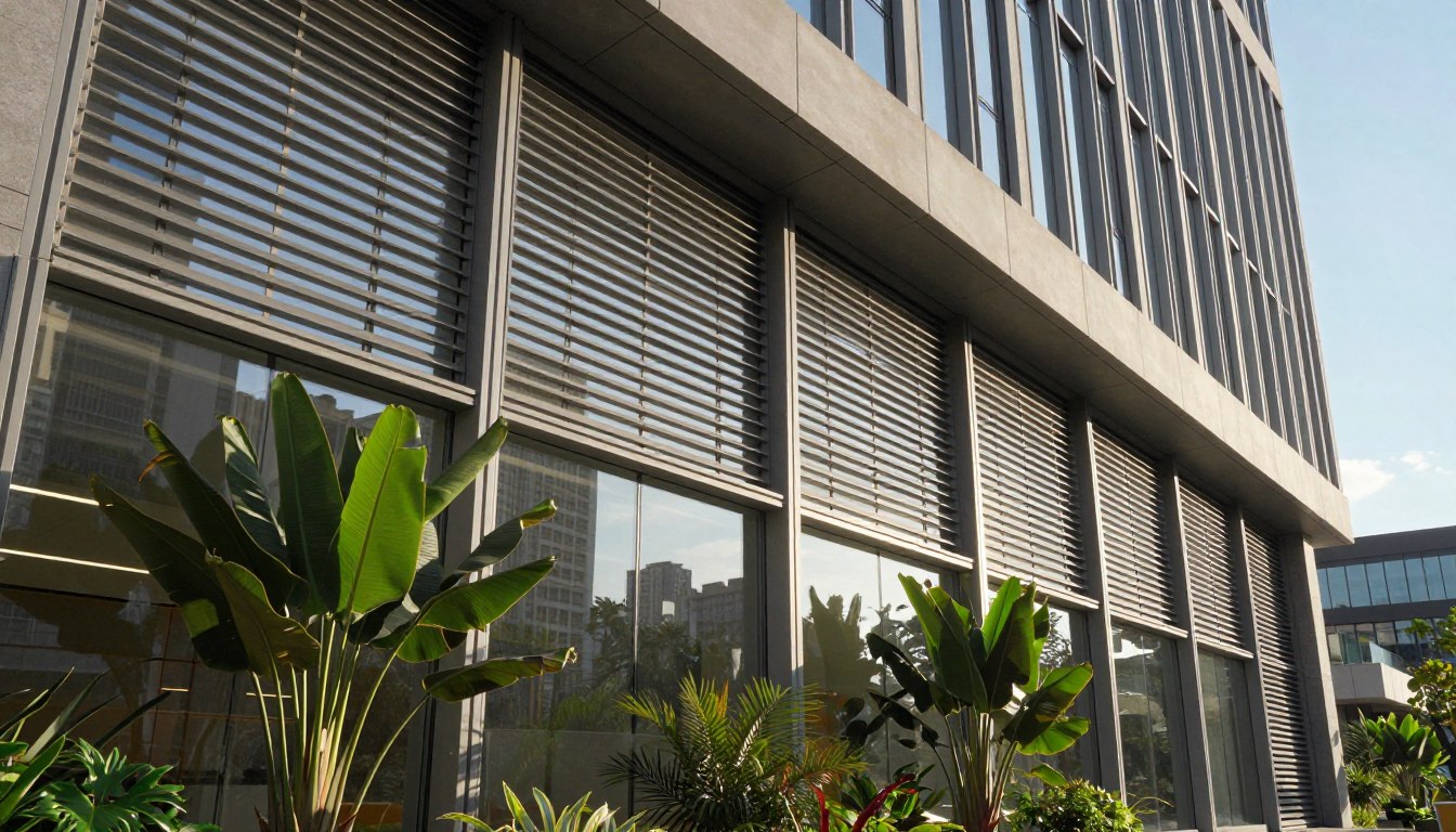 Privacy Fin & Louvers